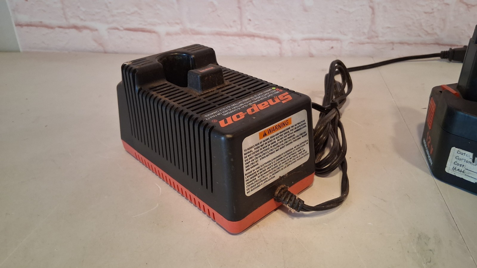 Snap-On VersaVolt 45 Minute Plug In Battery Charger CTC318 9.6-18V