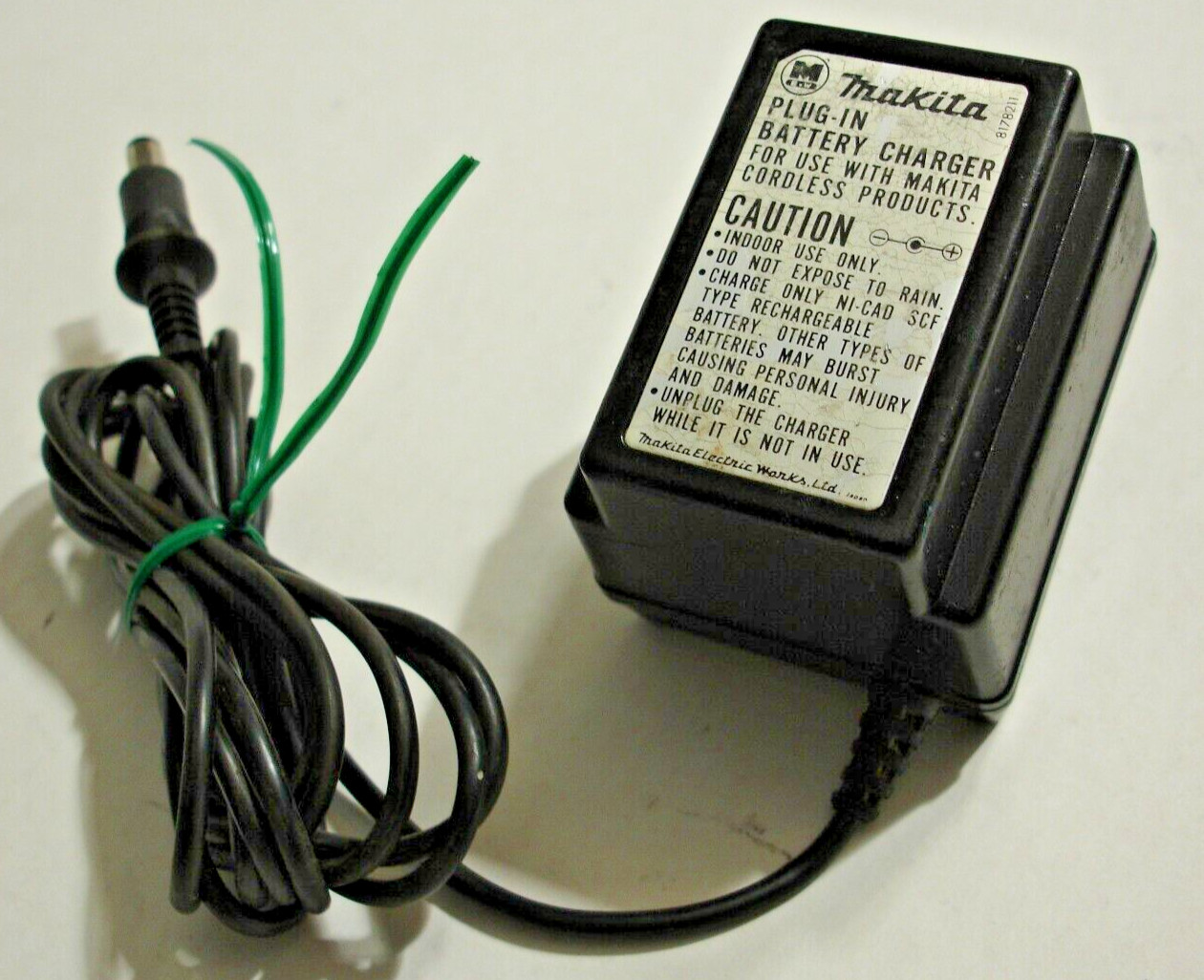 Makita Plug-In 7.2V Battery Charger Model No. DC7020