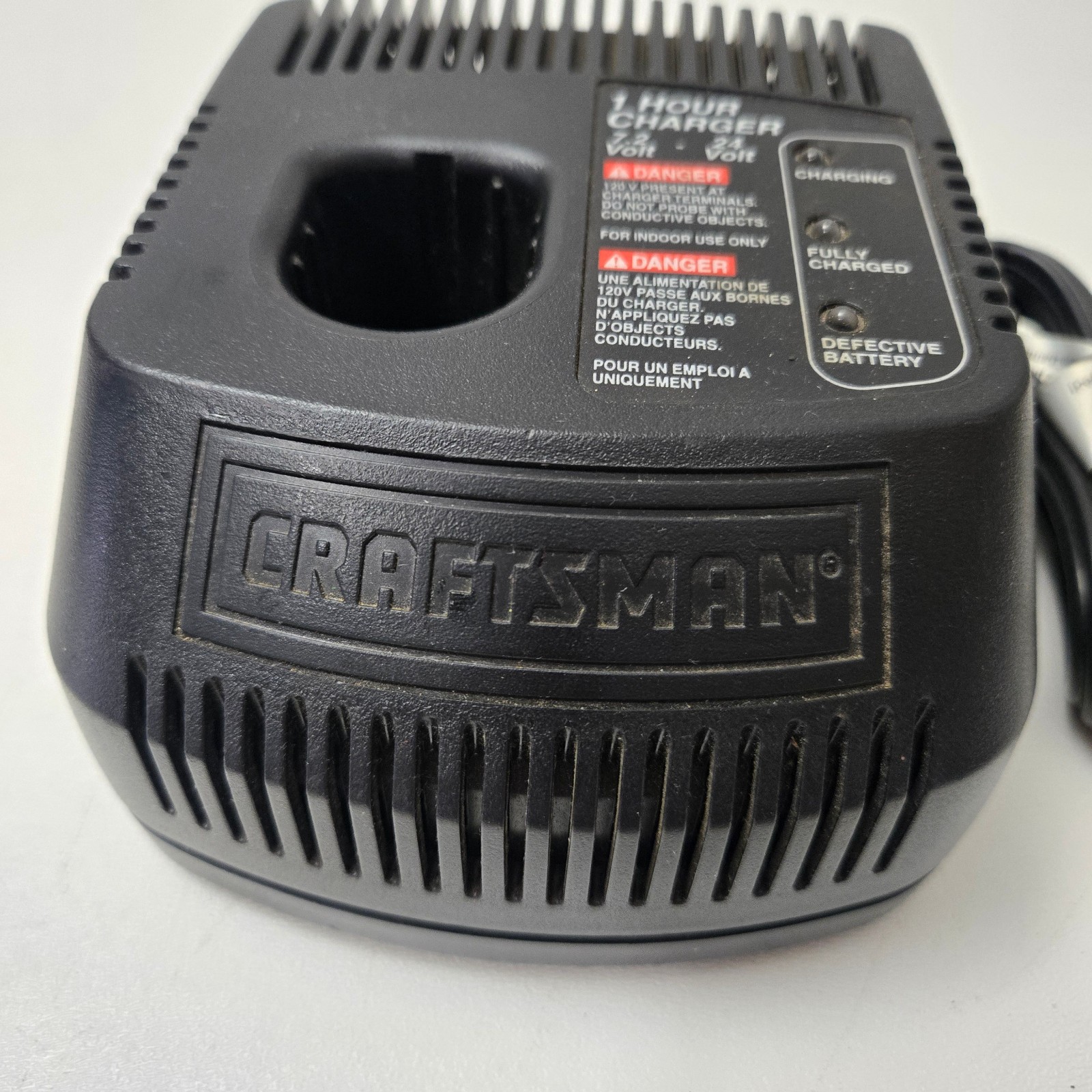 Craftsman Fast Battery Charger 1425301 7.2v 12v 18v 19.2v 24v OEM, Tested/Works