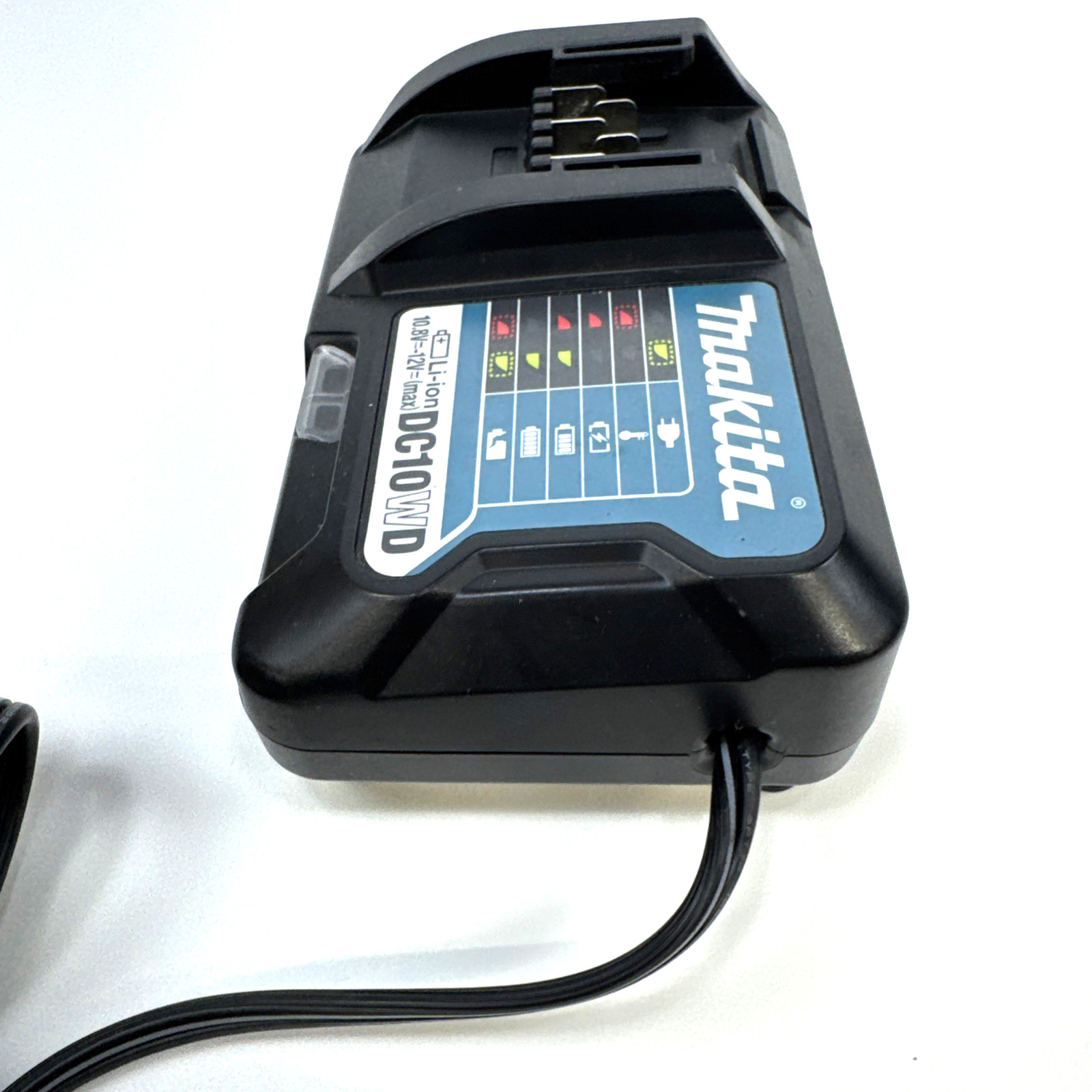 Makita DC10WD CXT 12V Li-Ion Charger, Black/Blue (Tested)
