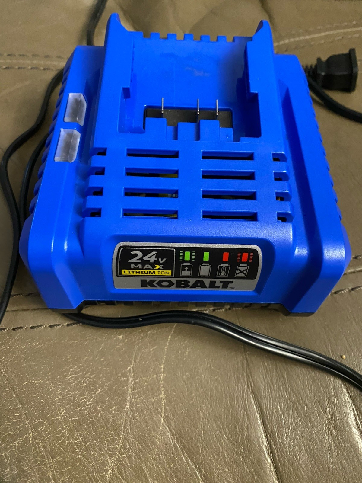 Kobalt 24V Lithium Ion Battery Charger Excellent Working Condition