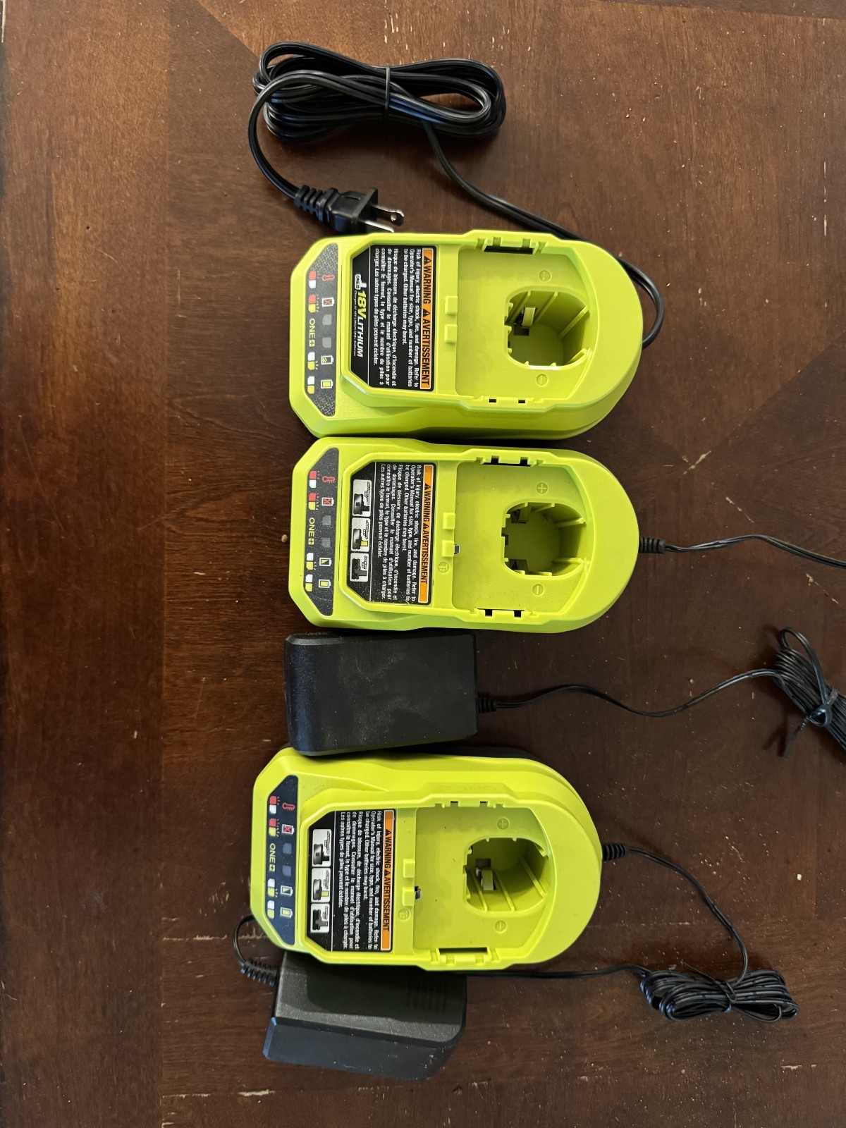 18V One Plus Battery Charger for Ryobi P117 P118 P103 P190 Lithium & Ni-Mh