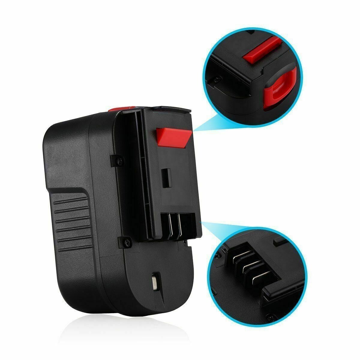 2-Pack for BLACK+DECKER 14.4V Slide Battery HPB14 FIRESTORM FSB14 499936-34 A14