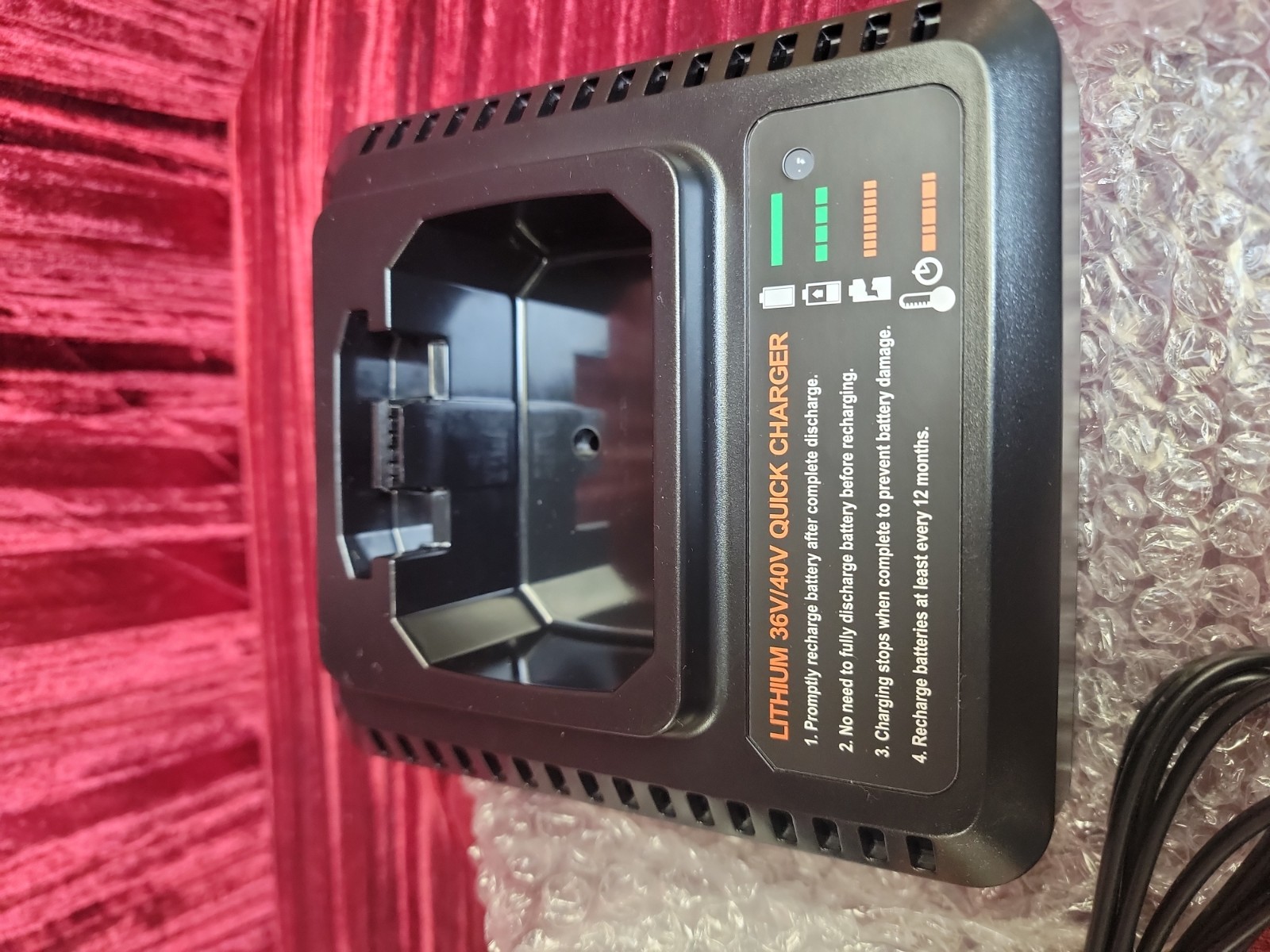 Battery 40V 3.5A LBX2040 Replacement Black and Decker 40V Max Lithium Battery