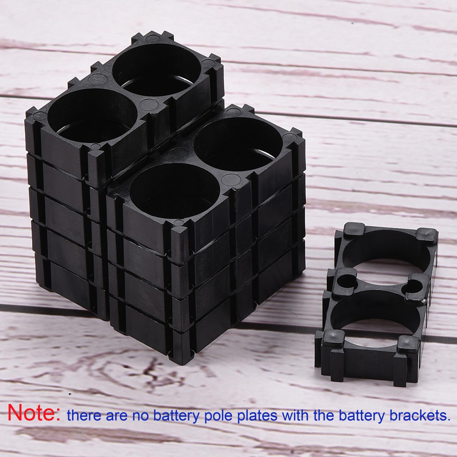 18650 Battery Holder Bracket 2 x 1 18.4mm Diameter for DIY Battery Pack 10 Pcs
