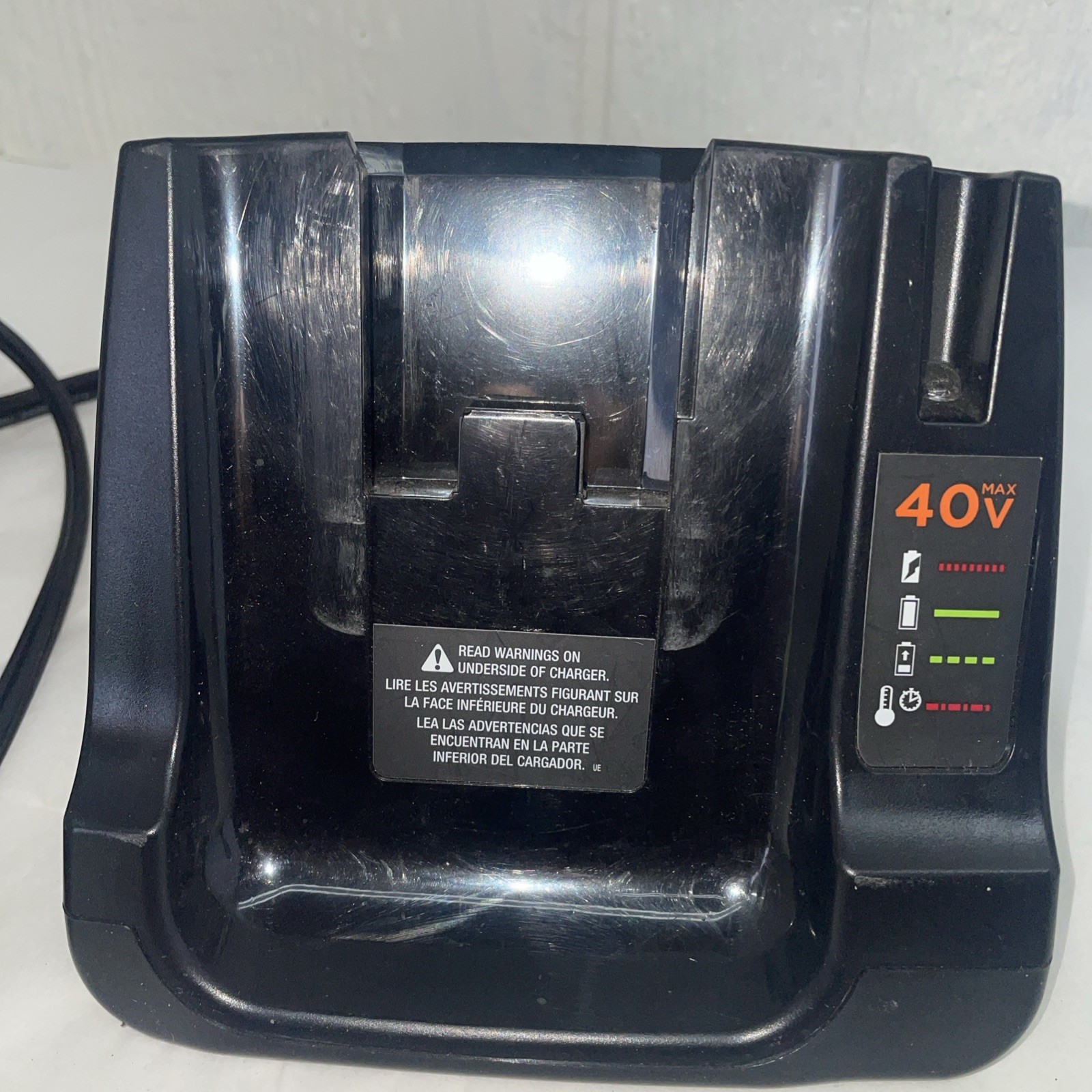 Black & Decker LCS40 Type 1 Lithium Ion Fast Battery Charger Type Charging Dock