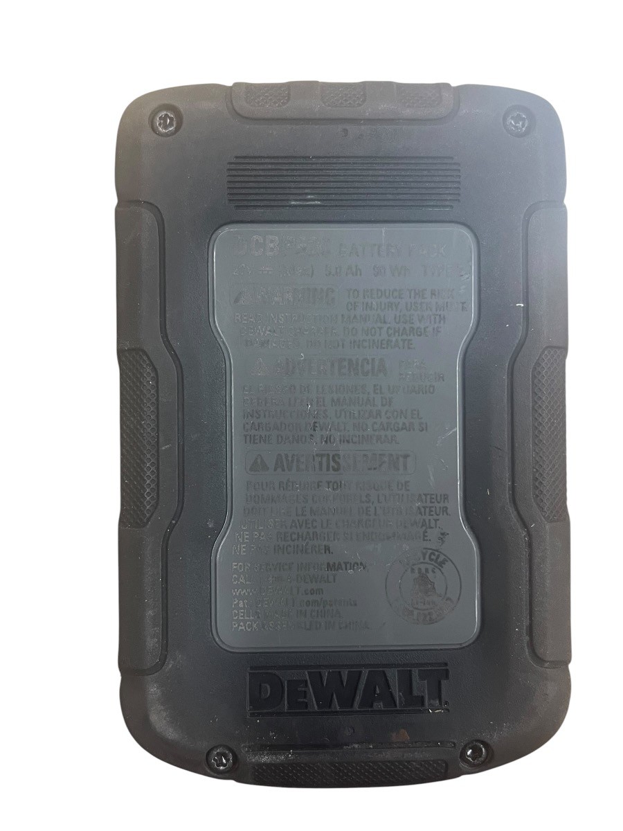 Dewalt DCB1104 12V 20V Max Battery Charger w/5AH BATTERY(AL-JEM) (PPJ061620)