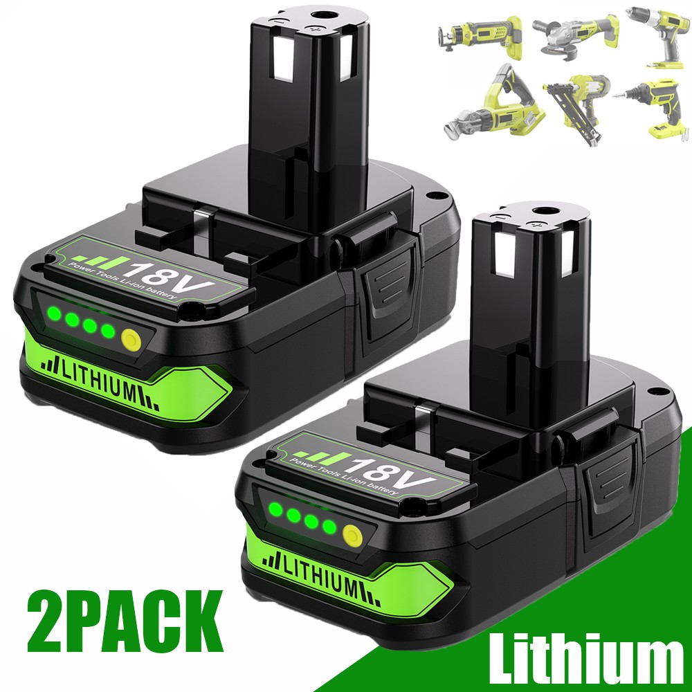 For RYOBI 18V Battery P108 High Capacity Battery 12000mAh Lithium Battery NEW