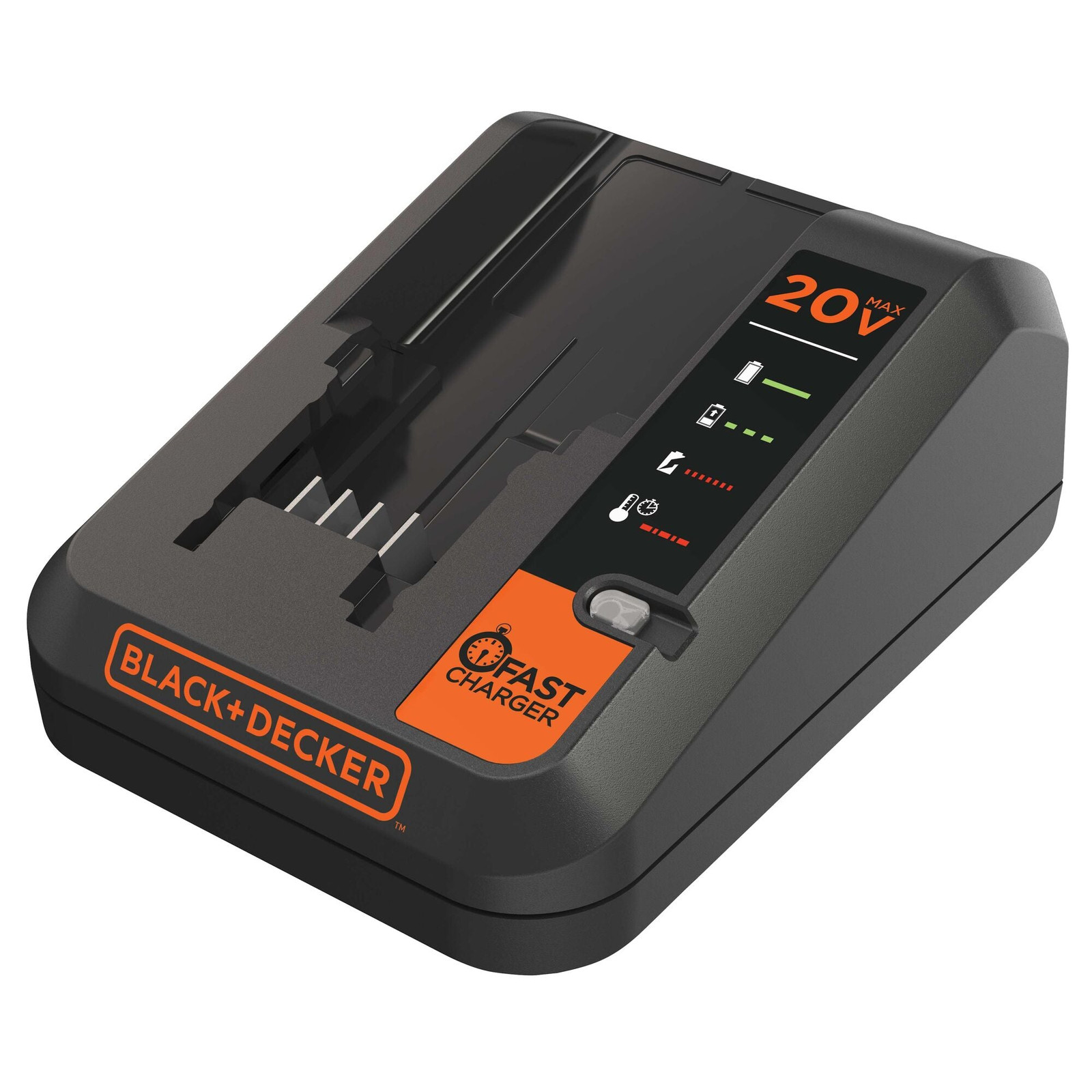 BLACK+DECKER 12-20V Max* Lithium Fast Charger – BDCAC202B