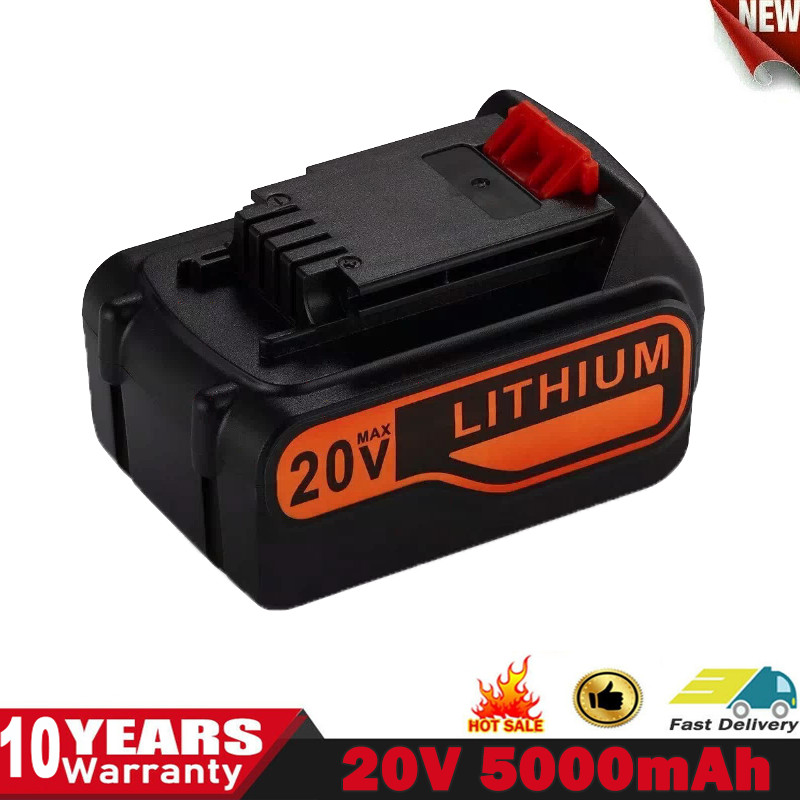 5.0Ah 20Volt LB2X4020 Battery FOR Black and Decker 20V MAX Lithium LBXR20 LBX20