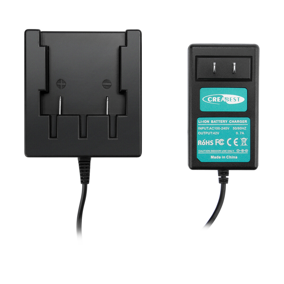 Charger for GreenWorks G-MAX 40V Li-ion Batteries 29472 29462 29282 29302 20302