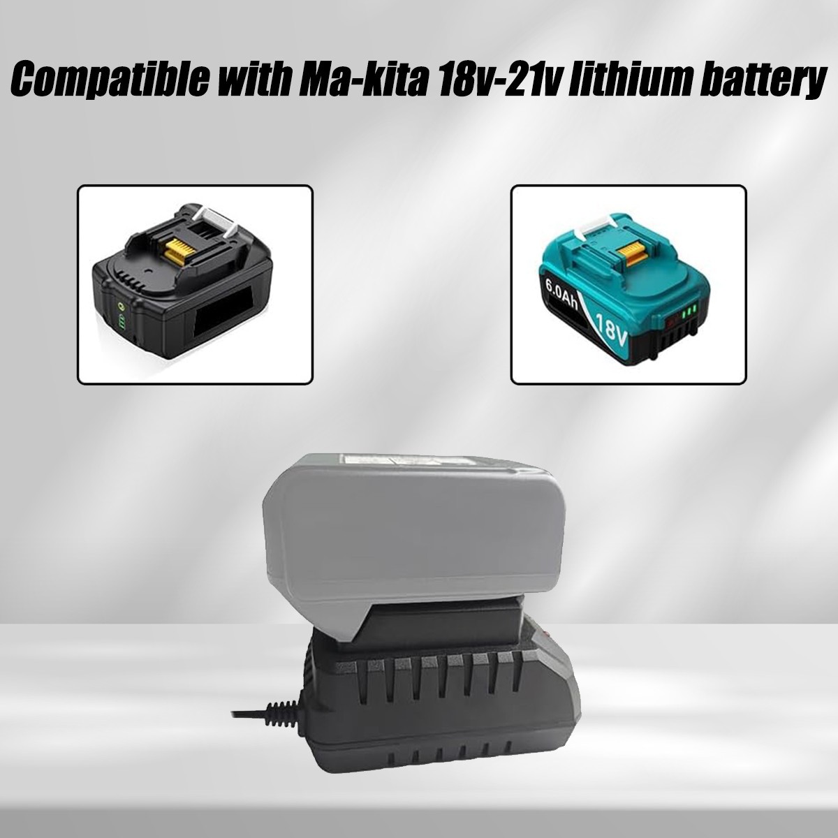 18V Rapid Battery Charger DC18RC for Makita LXT Lithium-Ion BL1860 BL1850 BL1830