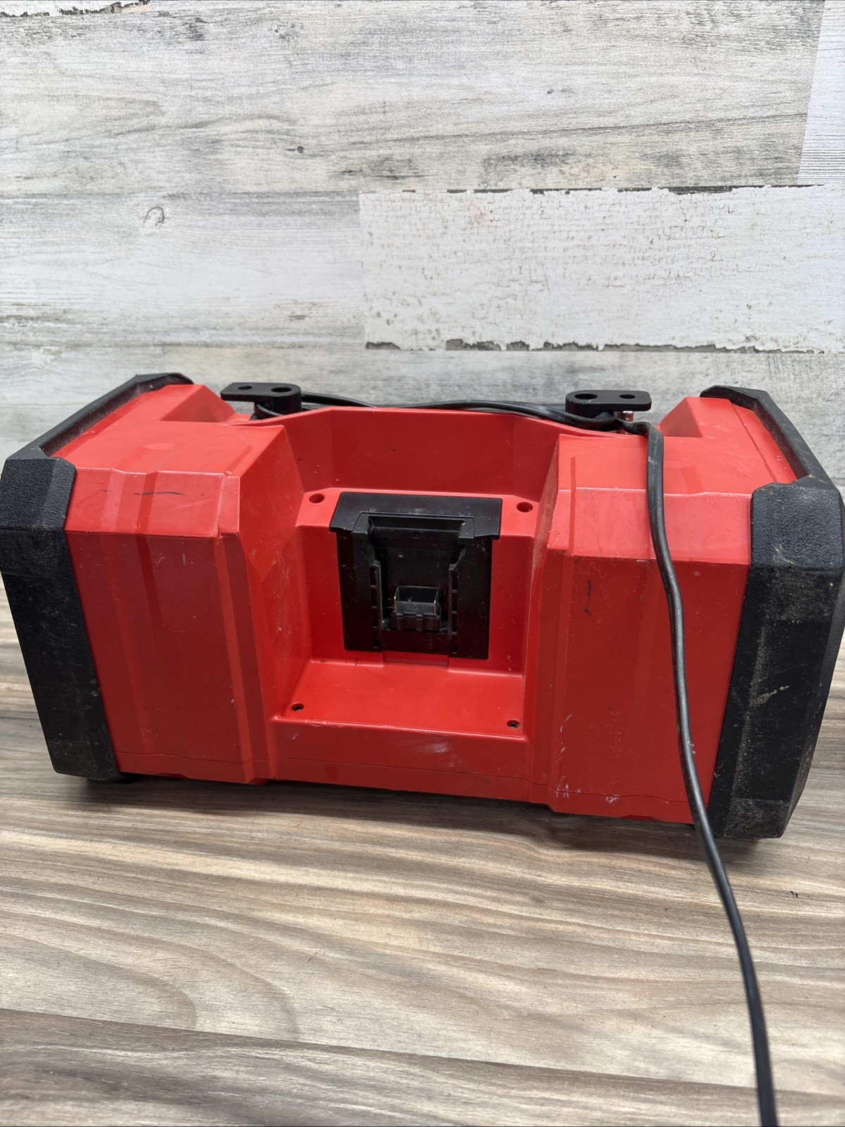 Milwaukee 2890-20 M18 Jobsite Radio AM/FM Cordless Corded USB Port Red Black