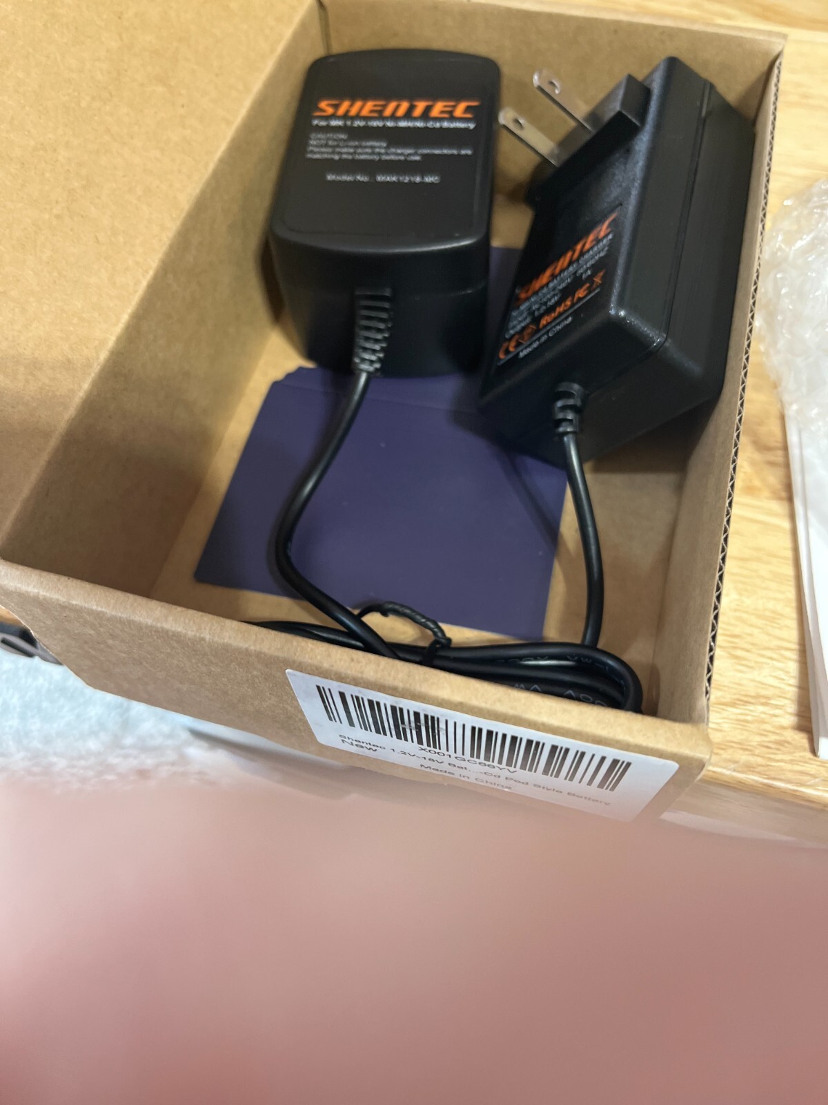 Shentec 1.2V-18V Battery Charger for Makita Batteries that fit Ridgid 320E