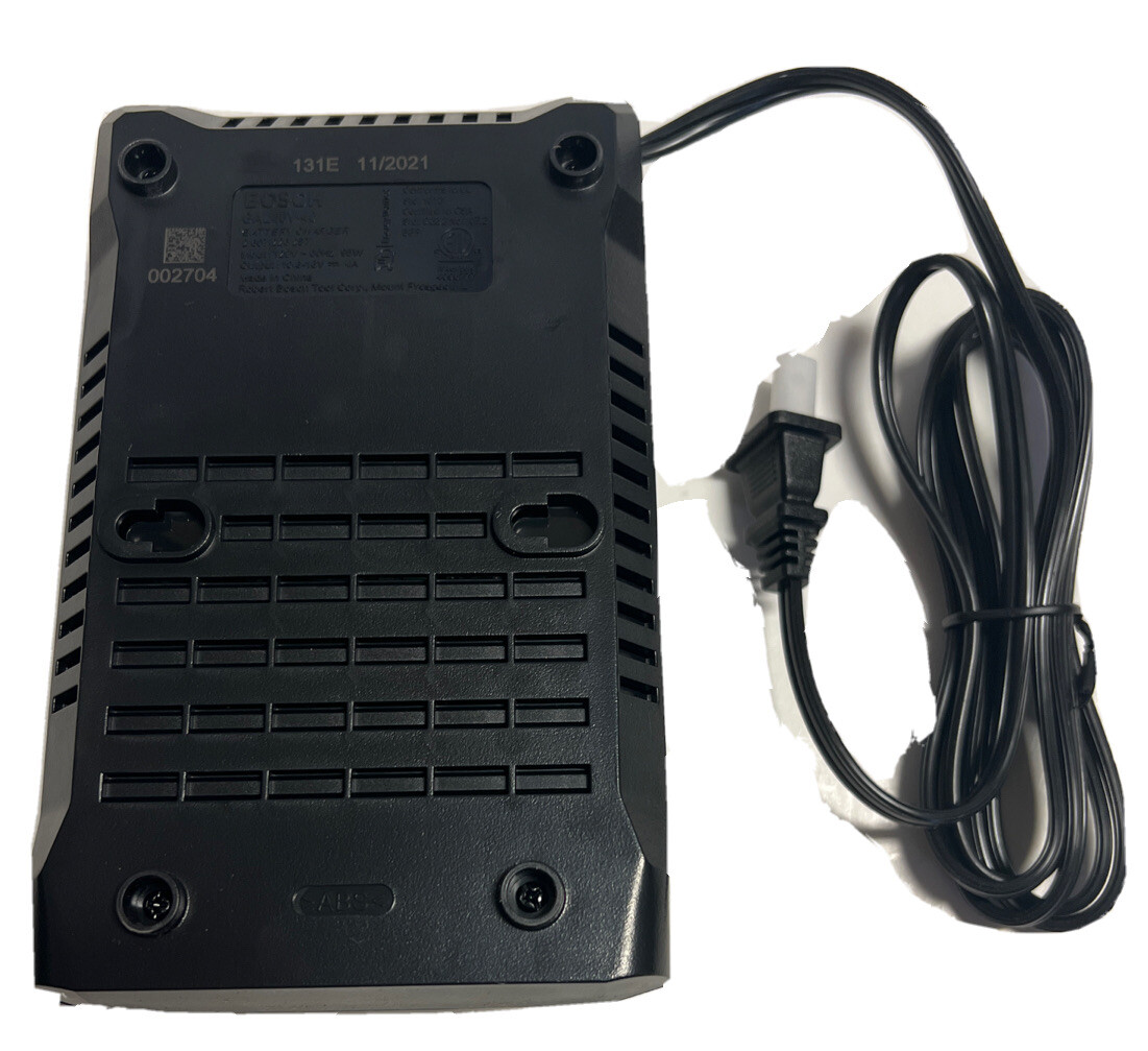 NEW BOSCH GAL18V-40 18V 18 Volt Lithium-Ion Fast Battery Charger w/ Manual