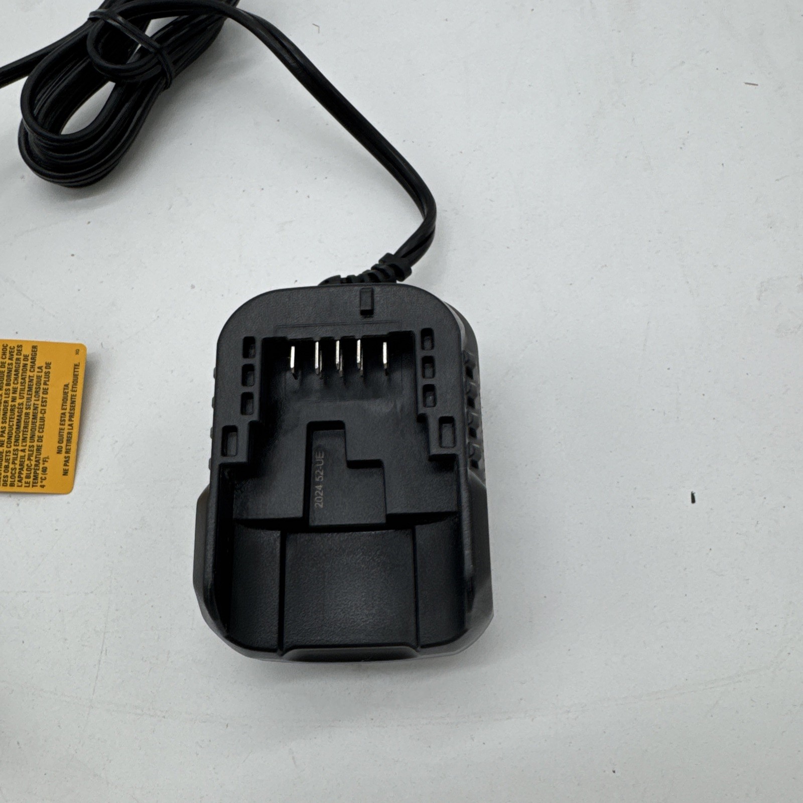 DEWALT DCB1102 12V/20V 2A Multi-Volt Charger, Black/Yellow