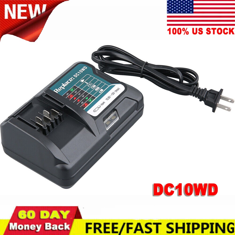 DC10WD Charger For Makita CXT 12V MAX Li-ion Battery Charger BL1041 BL1021 10.8V