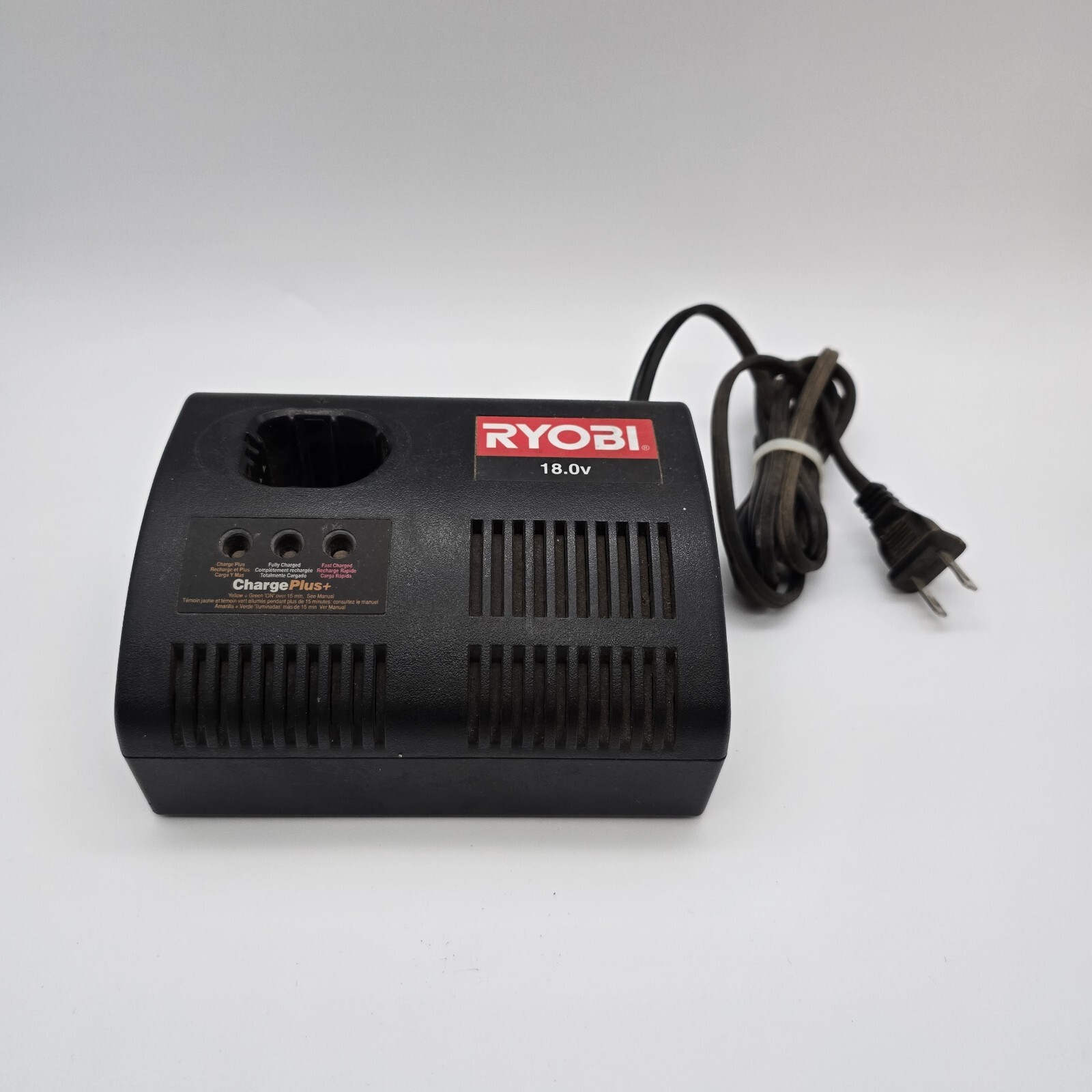 Ryobi ChargePlus+ Model P110 18V Volt Charge Plus Tool Battery Charger – Working