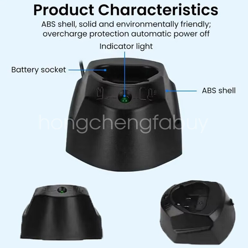 Battery Charger For Bosch 10.8V 12V Li-ion Battery BAT411 BAT412 GAL1130CV EU/US