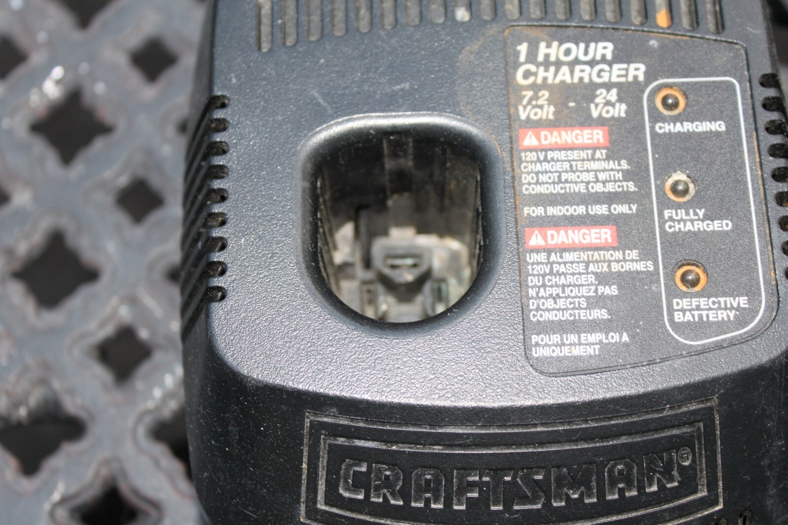 Craftsman 1425301 Hour Fast Multi Battery Charger for assorted 7.2v – 24v WORKS