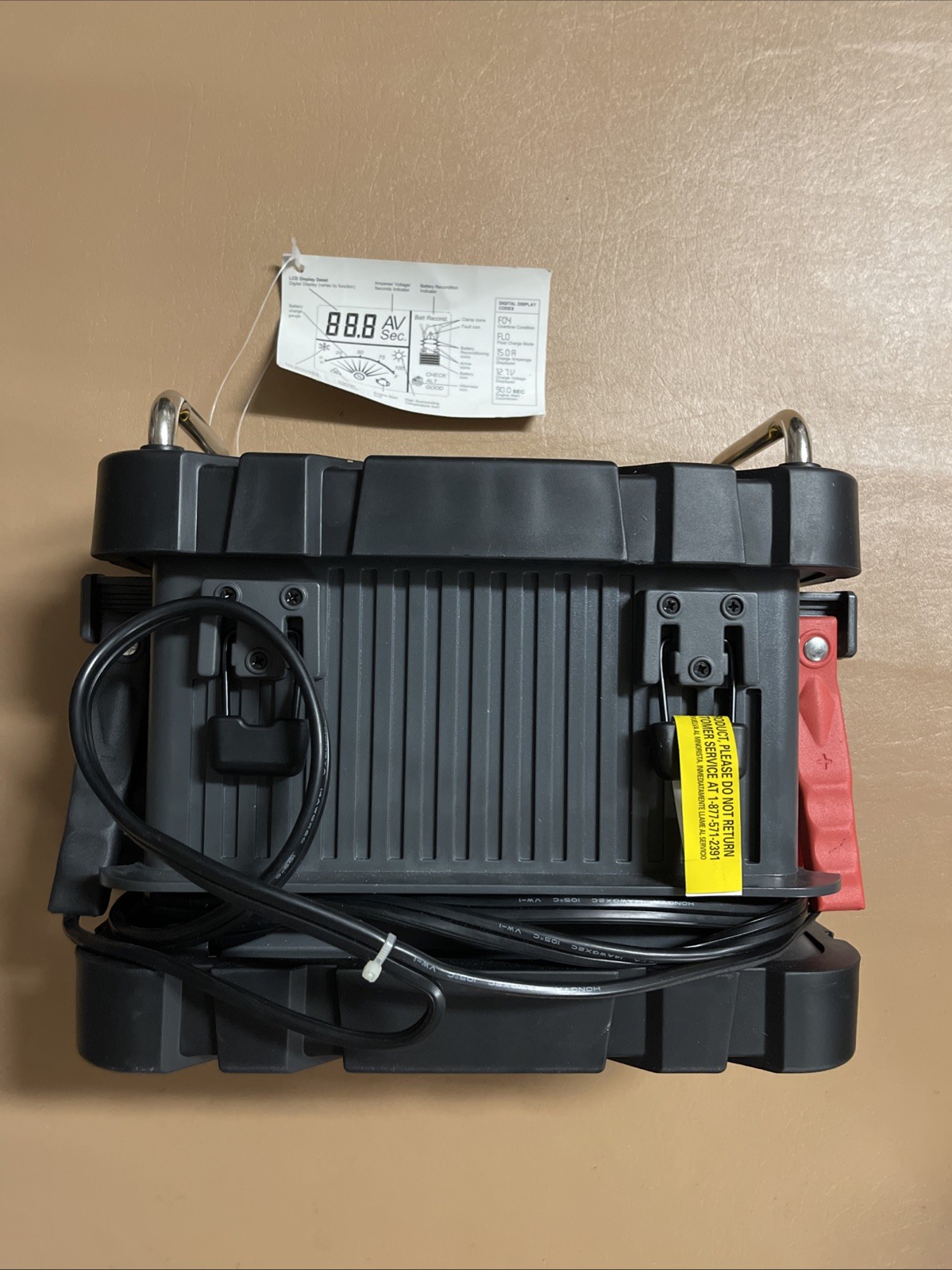 STANLEY Fully Automatic 15 Amp Battery Charger 40 Amp Engine Start