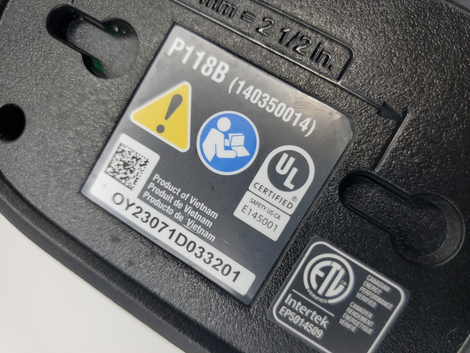 Genuine RYOBI ONE+ 18V Power Tool Battery Charger P118B #4