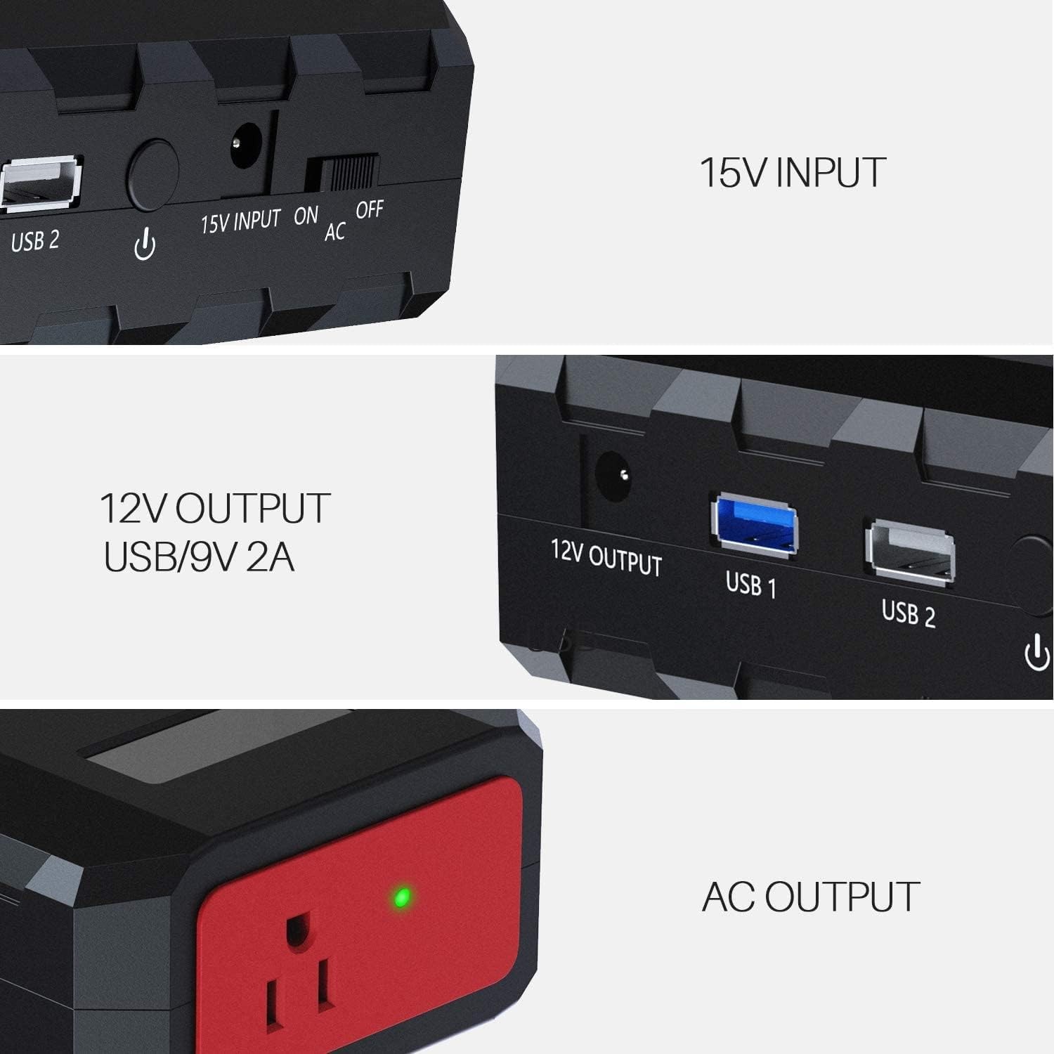 Sinkeu Portable Power Bank Ac Outlet 88.8Wh Portable Laptop Charger Portable