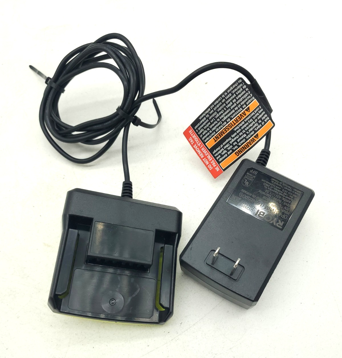 RYOBI 40V Lithium-Ion Power Tool Battery Charger OP404VNM-32
