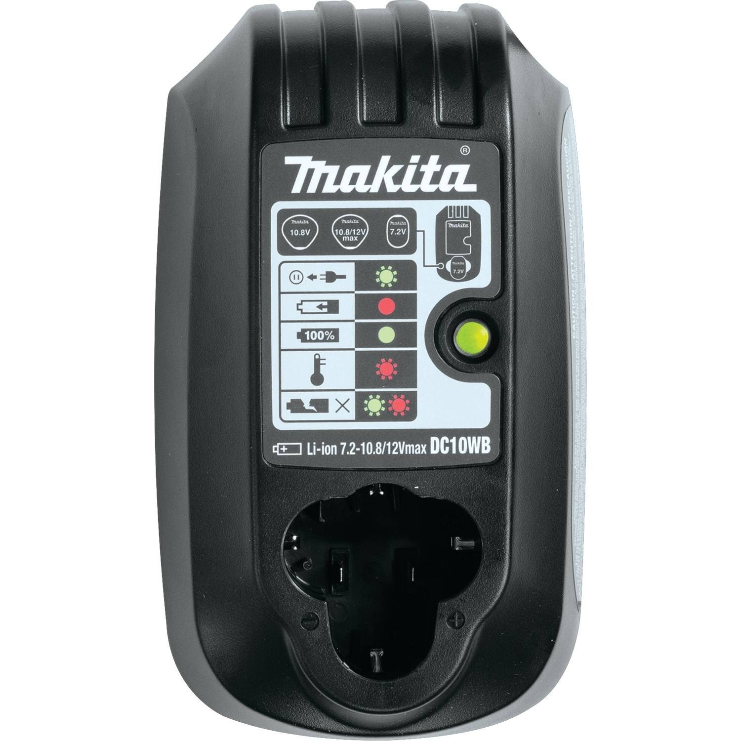 Brand NEW Makita DC10WB 7.2V – 10.8V 12V 12 Volt Max Lithium-Ion Battery Charger