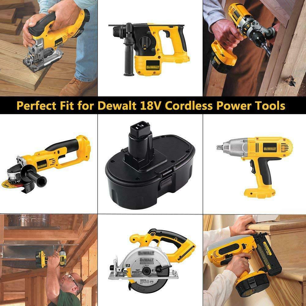 Brand NEW 18V 4.8AH For Dewalt 18 VOLT DC9096 DC9098 NiMh Battery DC9099 DW9096