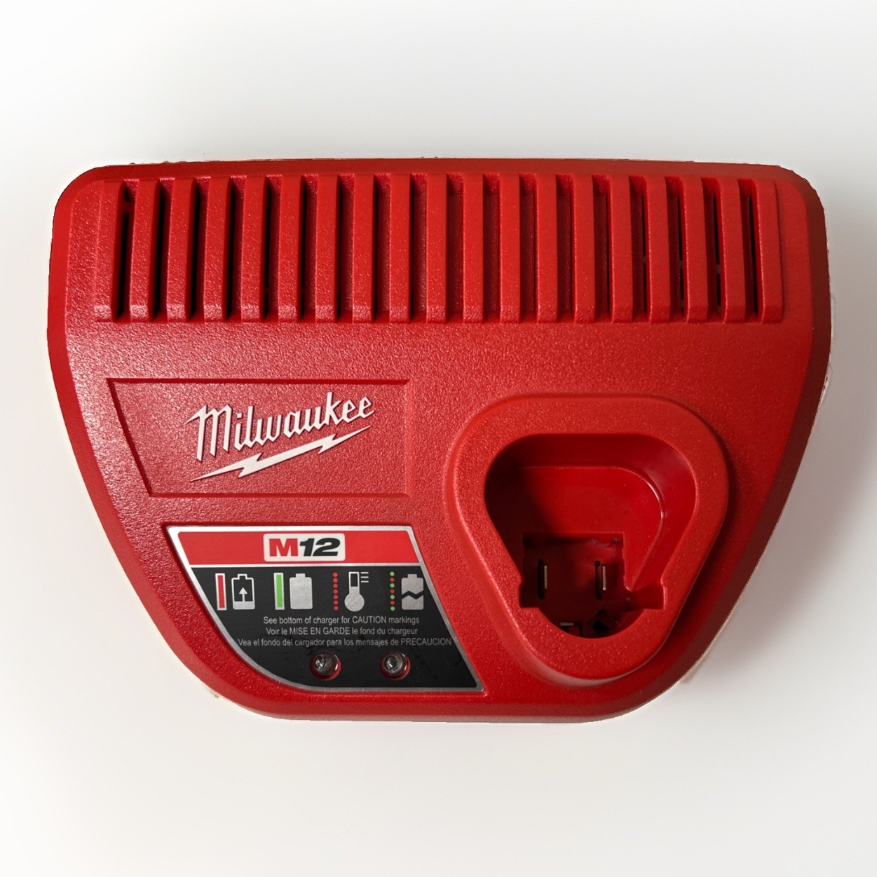 Genuine Milwaukee M12 Fuel Li-Ion Battery Charger Dock Cradle 48-59-2401