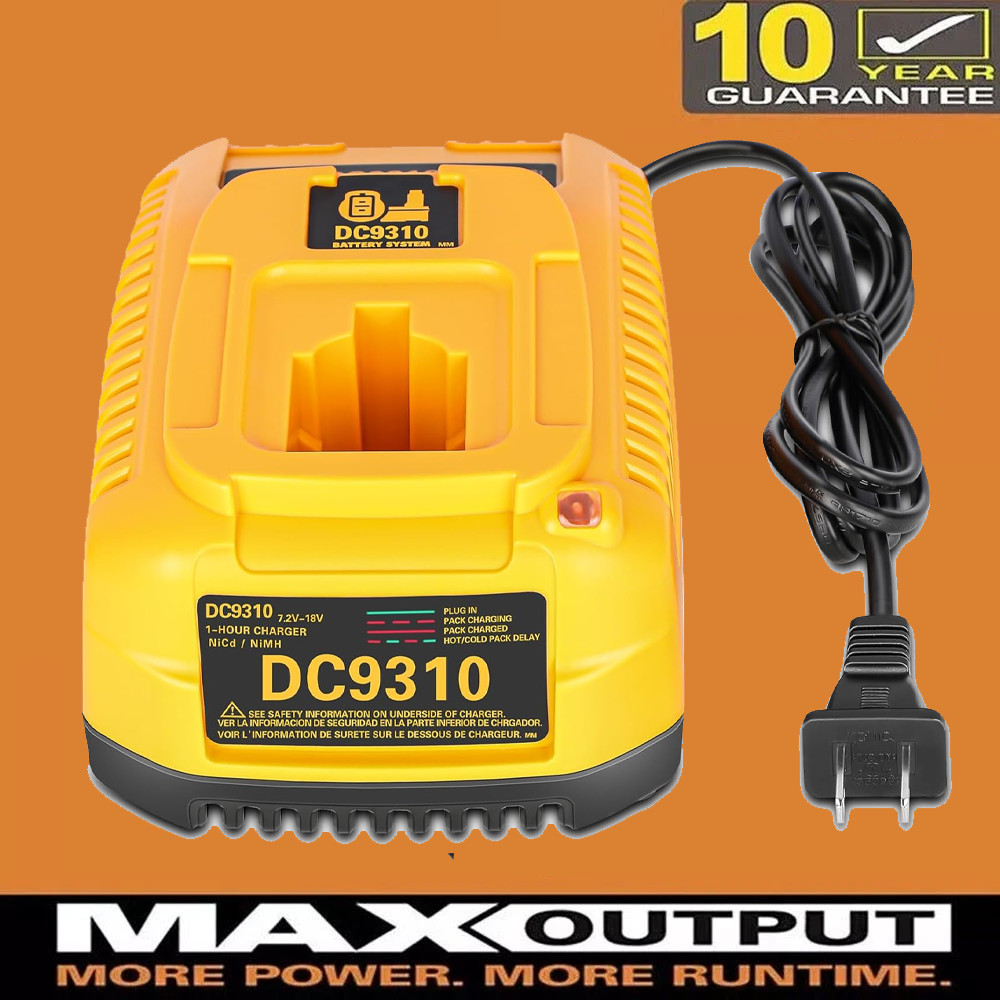 NEW DC9310 Charger 18 Volt for Dewalt 7.2V-18V XRP Battery NiCd/NiMh DC9096