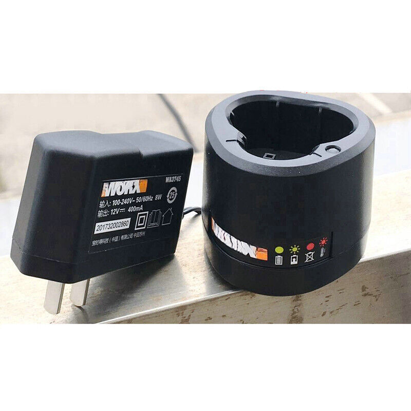 1x for WORX 12V WU128/280/151 WX128/382 Li-Ion Batteries WA3745 Charger