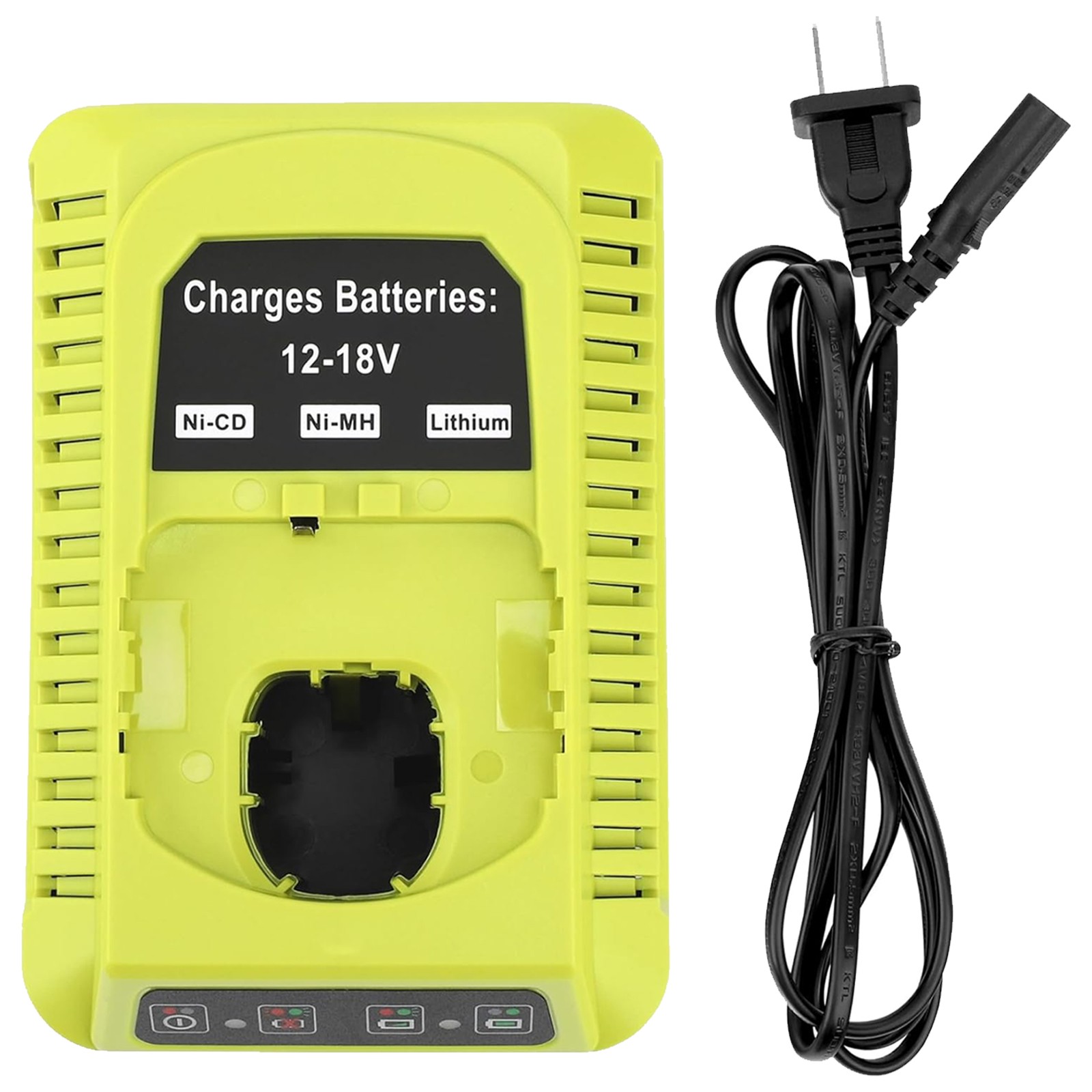 P117 For RYOBI P108 18V High Capacity P107 P103 18V Ni-Mh Li-ion Battery Charger