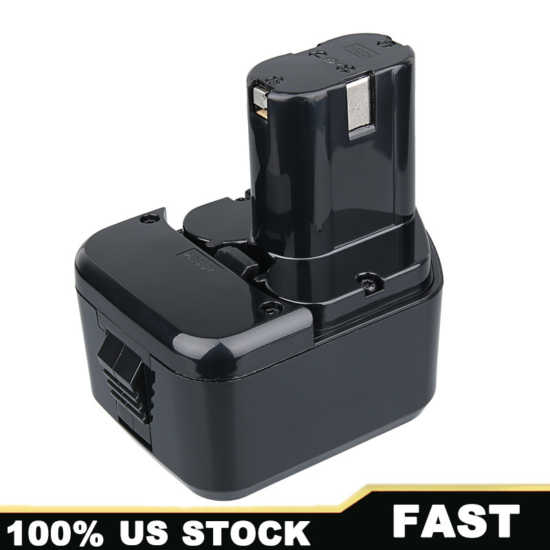 12V 4.8Ah EB1212S For Hitachi EB1214S NI-MH DS12DVF3 Battery EB1220BL Battery US