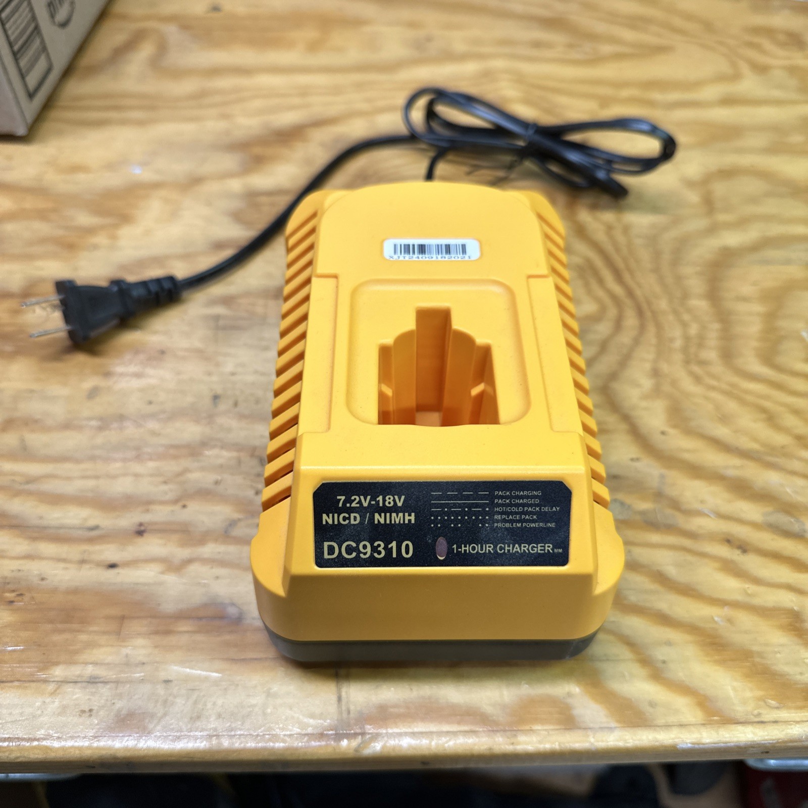 (J4) EnerGup DC9310 Charger 7.2V-18V NiCD NiMH for DeWalt