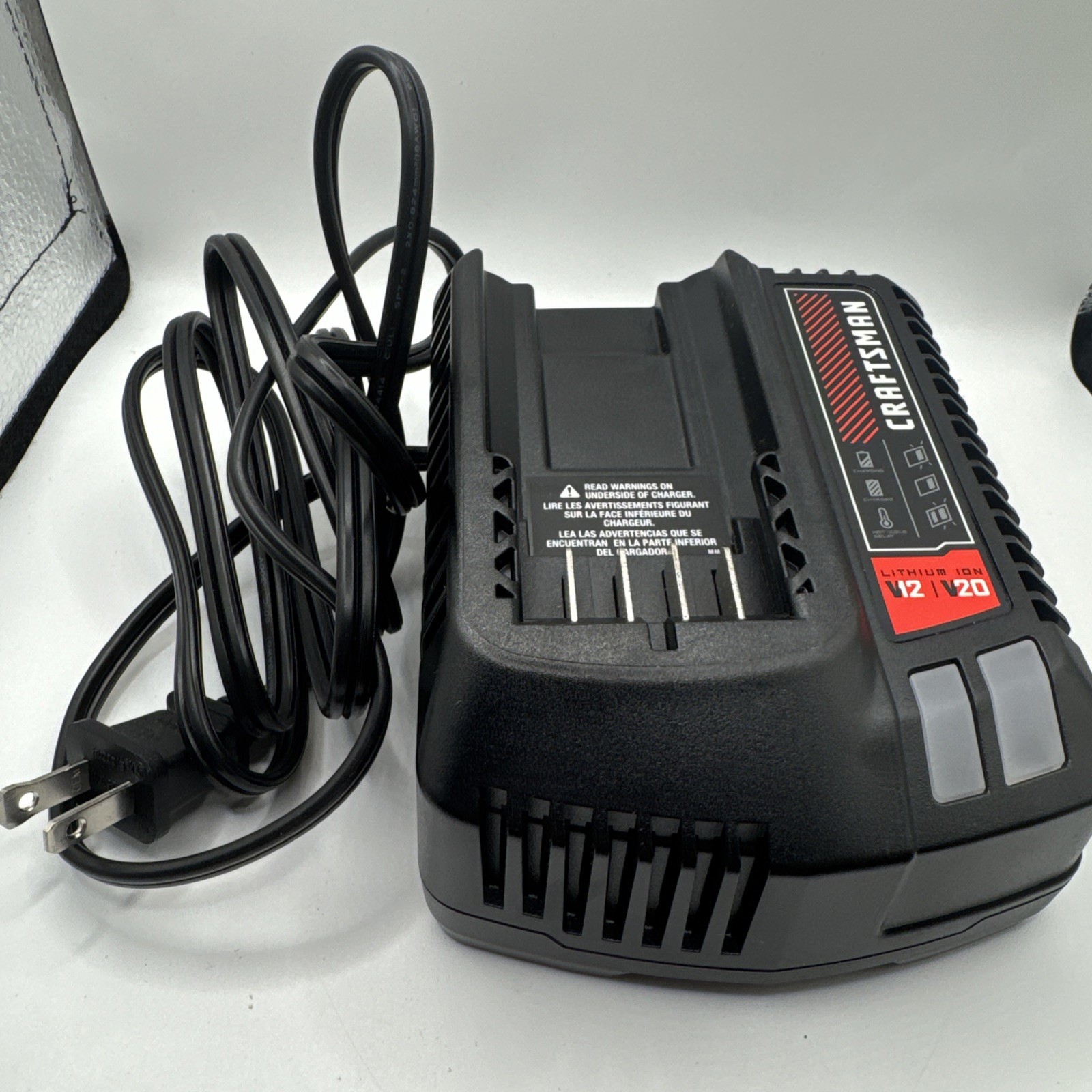 CRAFTSMAN CMCB102 V12/V20 LITHIUM ION LI-ION BATTERY CHARGER