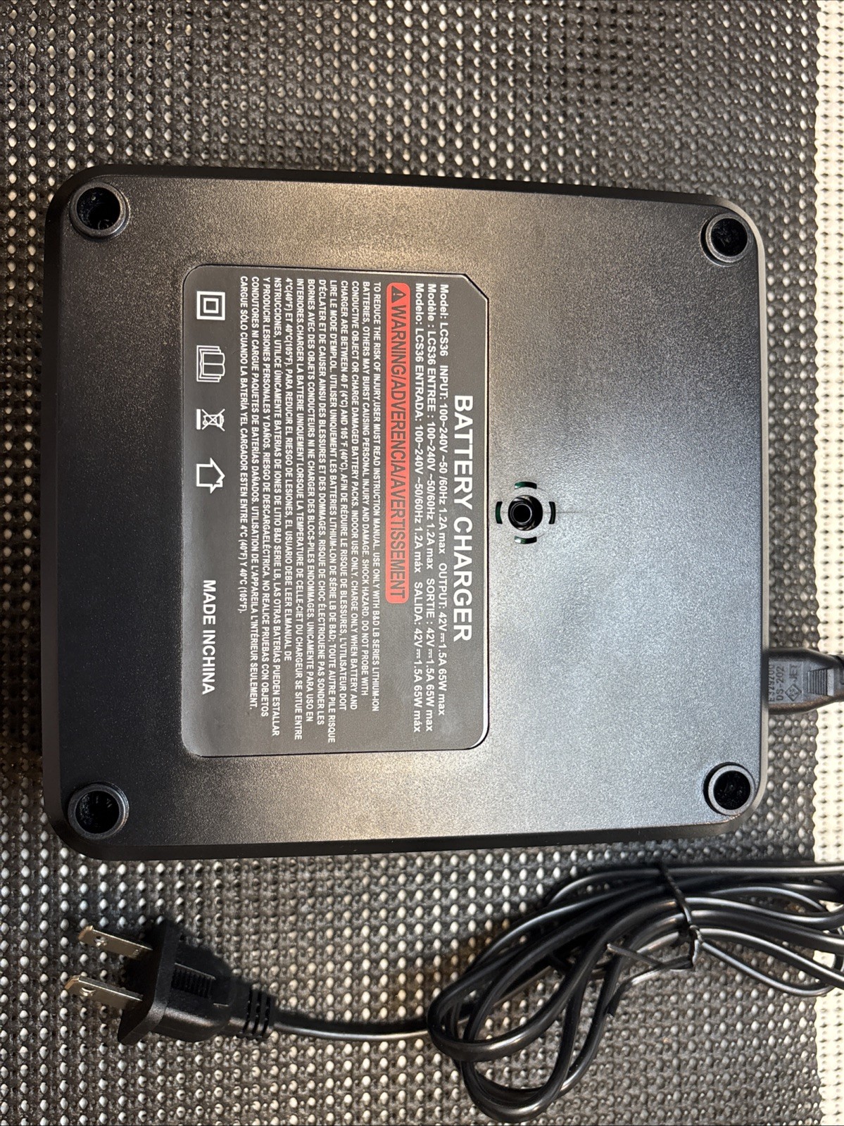 replacement For Black Decker 40Volt Max Lithium Battery LBX2040 LBXR36 Charger