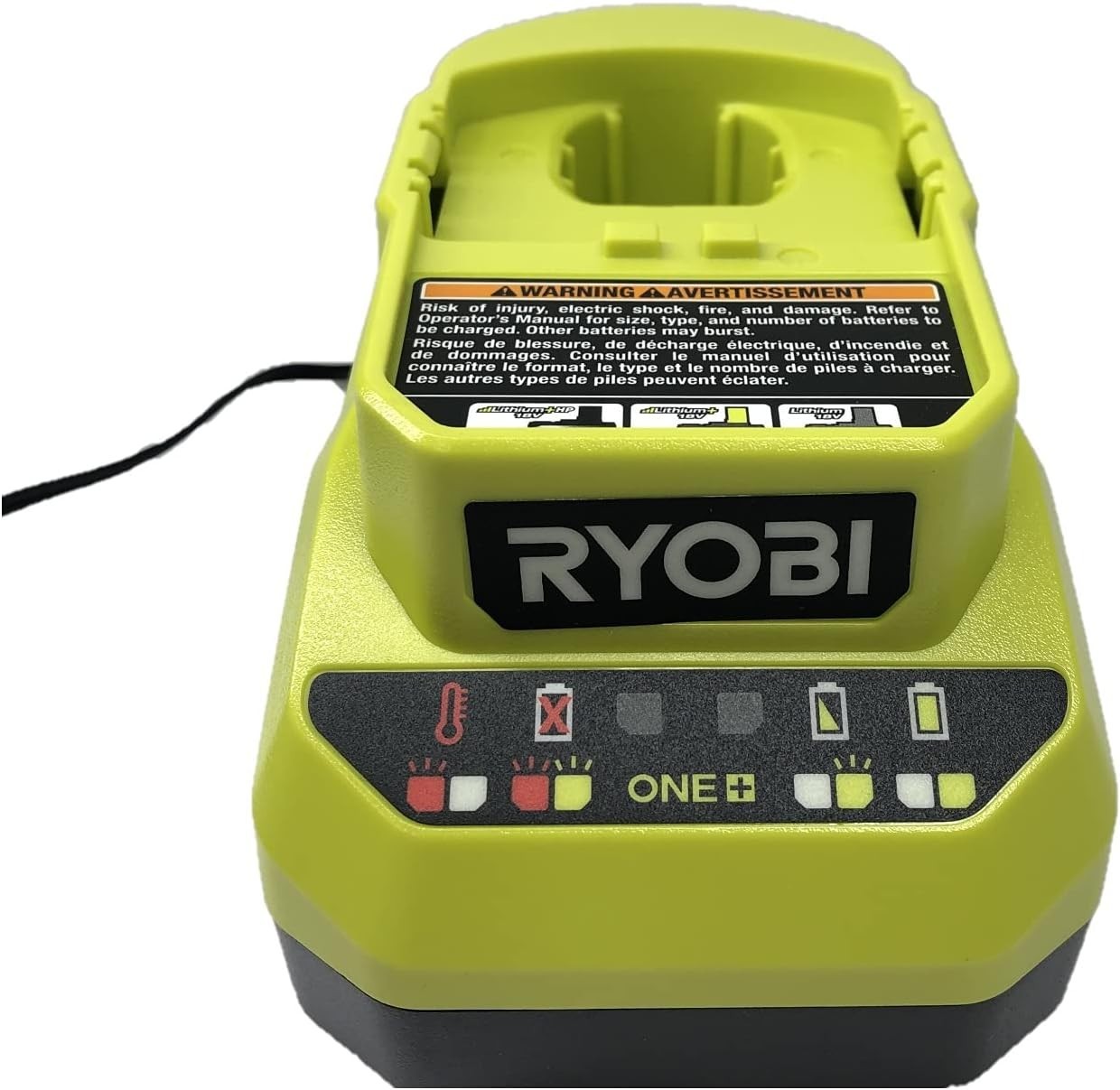 New Charger Black Lime