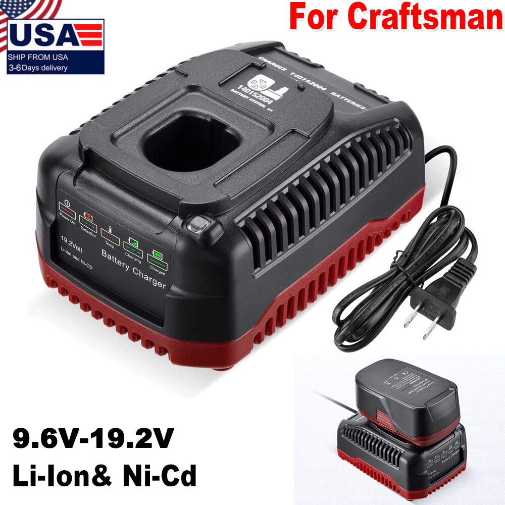 Fast Charger For Craftsman C3 19.2 Volt Lithium NiMh XCP Battery 11375 PP2030 US