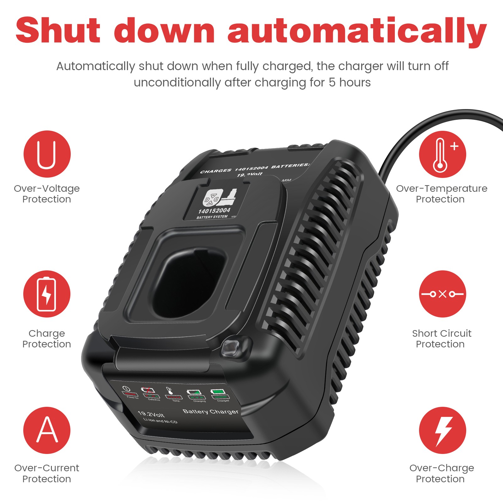 19.2V C3 Battery Charger for Craftsman C3 140152004 315.CH2030 315.CH2021 5336