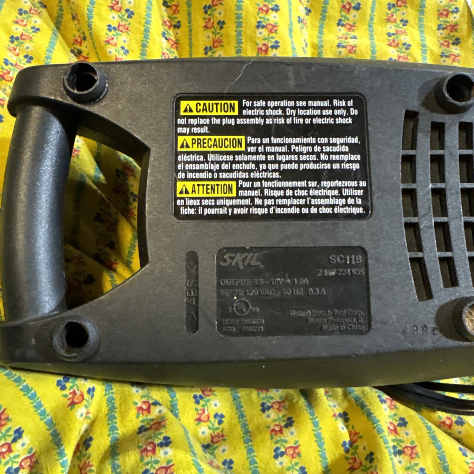 SKIL SC118 Battery Charger 9.6V 18V Smart Charge System Genuine OEM