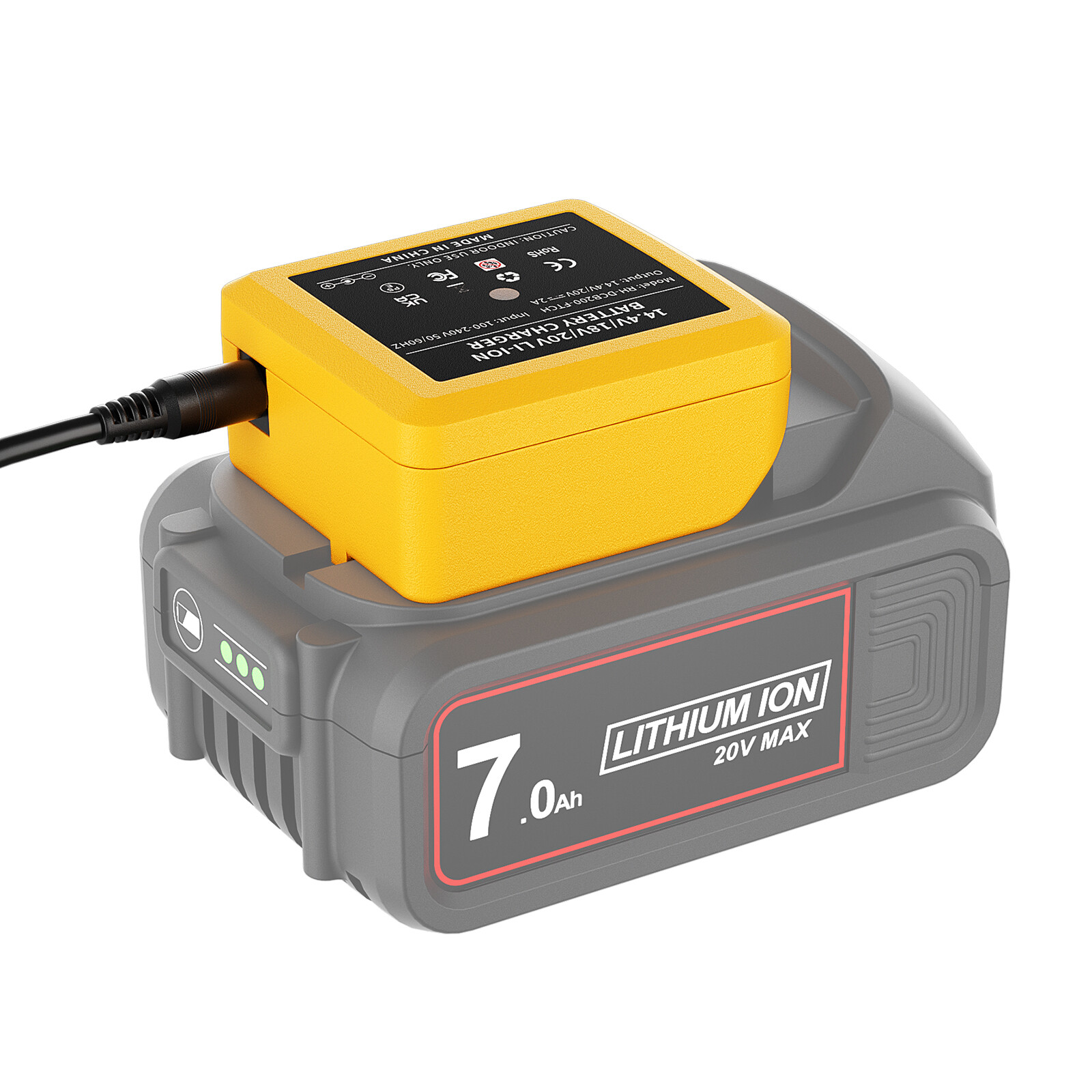 For Dewalt 20V 20 Volt MAX Battery Charger DCB206-2 DCB205-2 DCB204 DCB201-2 NEW