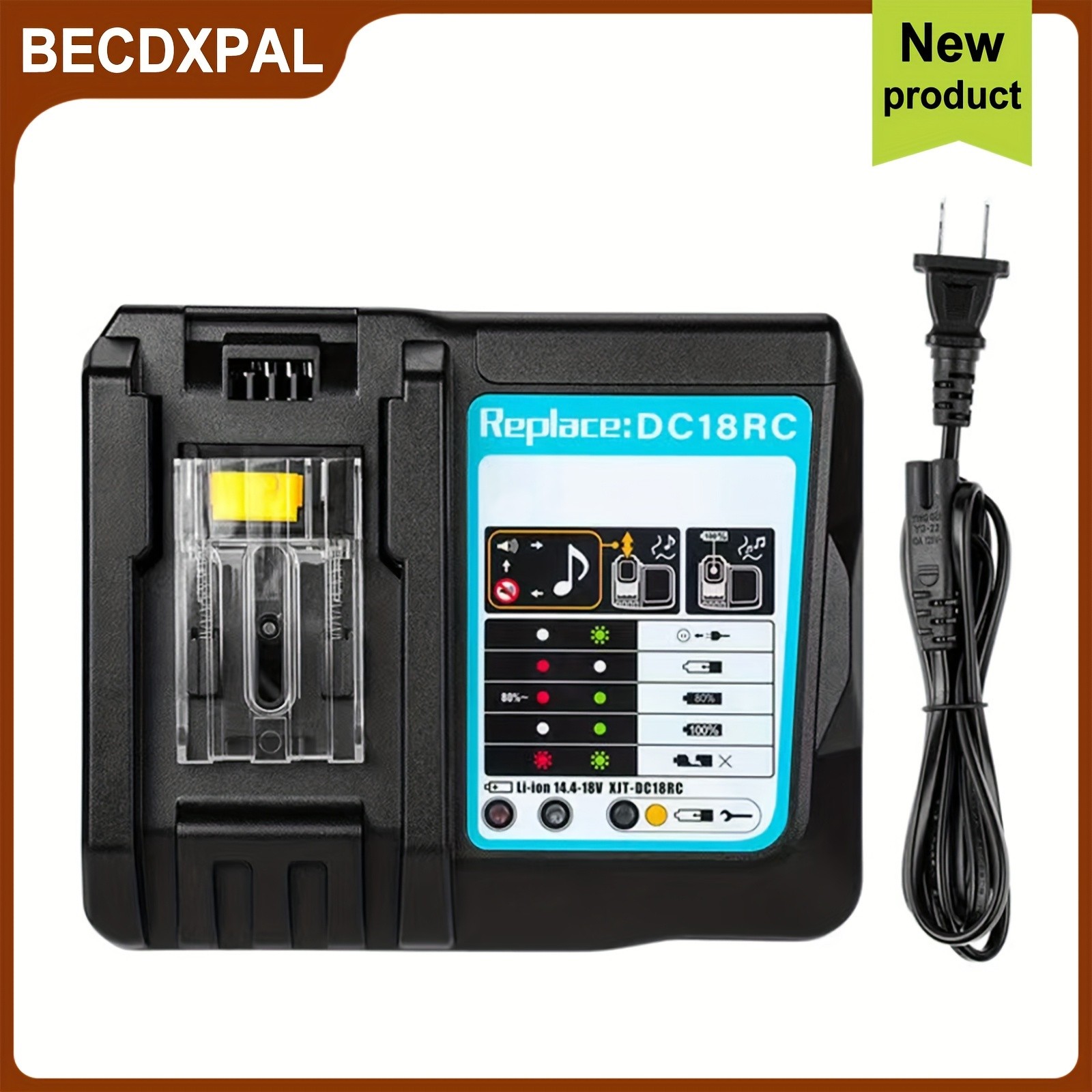 Smart Fast Charger Station with Screen Monitor For LXT Lithium Battery