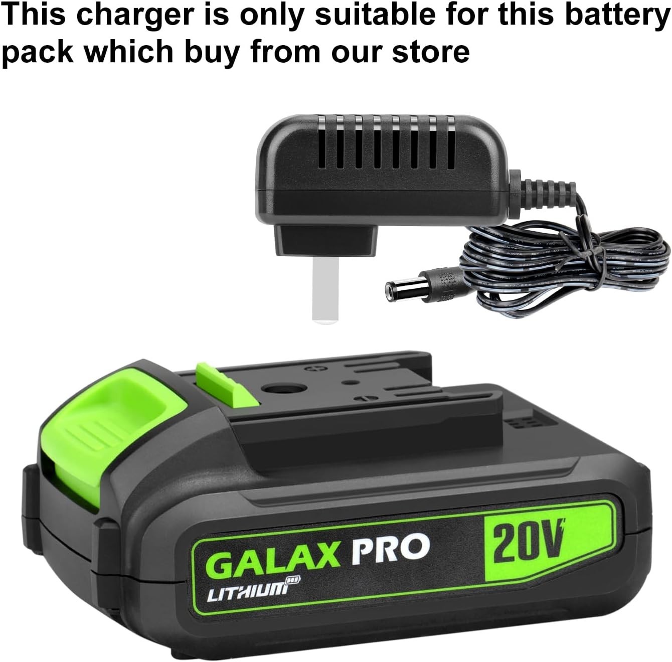 Fast Charging 20V Max Li-Ion Battery Charger with Safety Certification