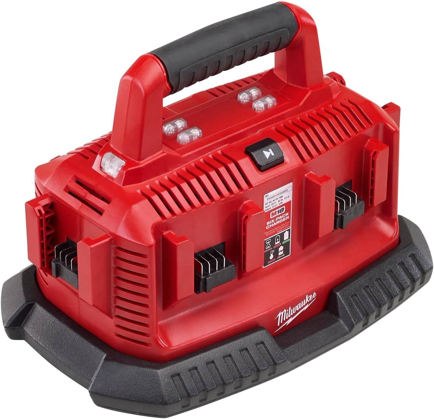 48-59-1806 M18 Six Pack Sequential Charger