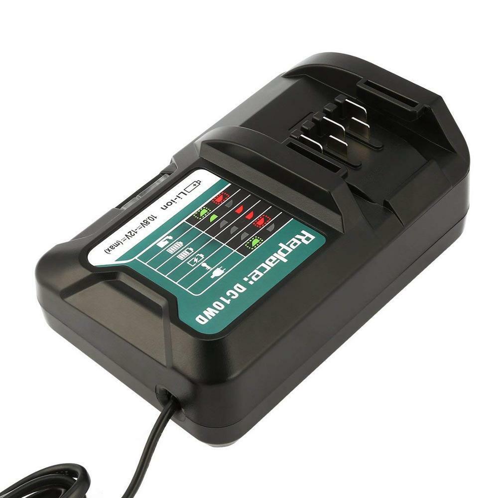 Battery Charger for Makita 10.8V 12V DC10WD BL1021B BL1041B BL1016 Replace US