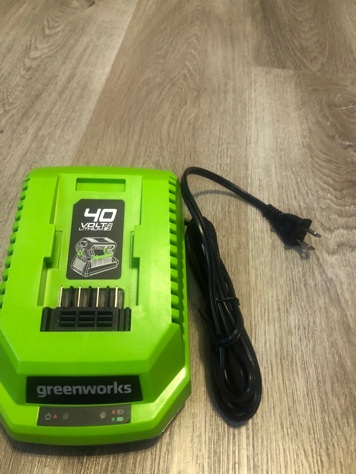Greenworks 40V OEM Battery Charger Model 29482 G-MAX Lithium-Ion Tested