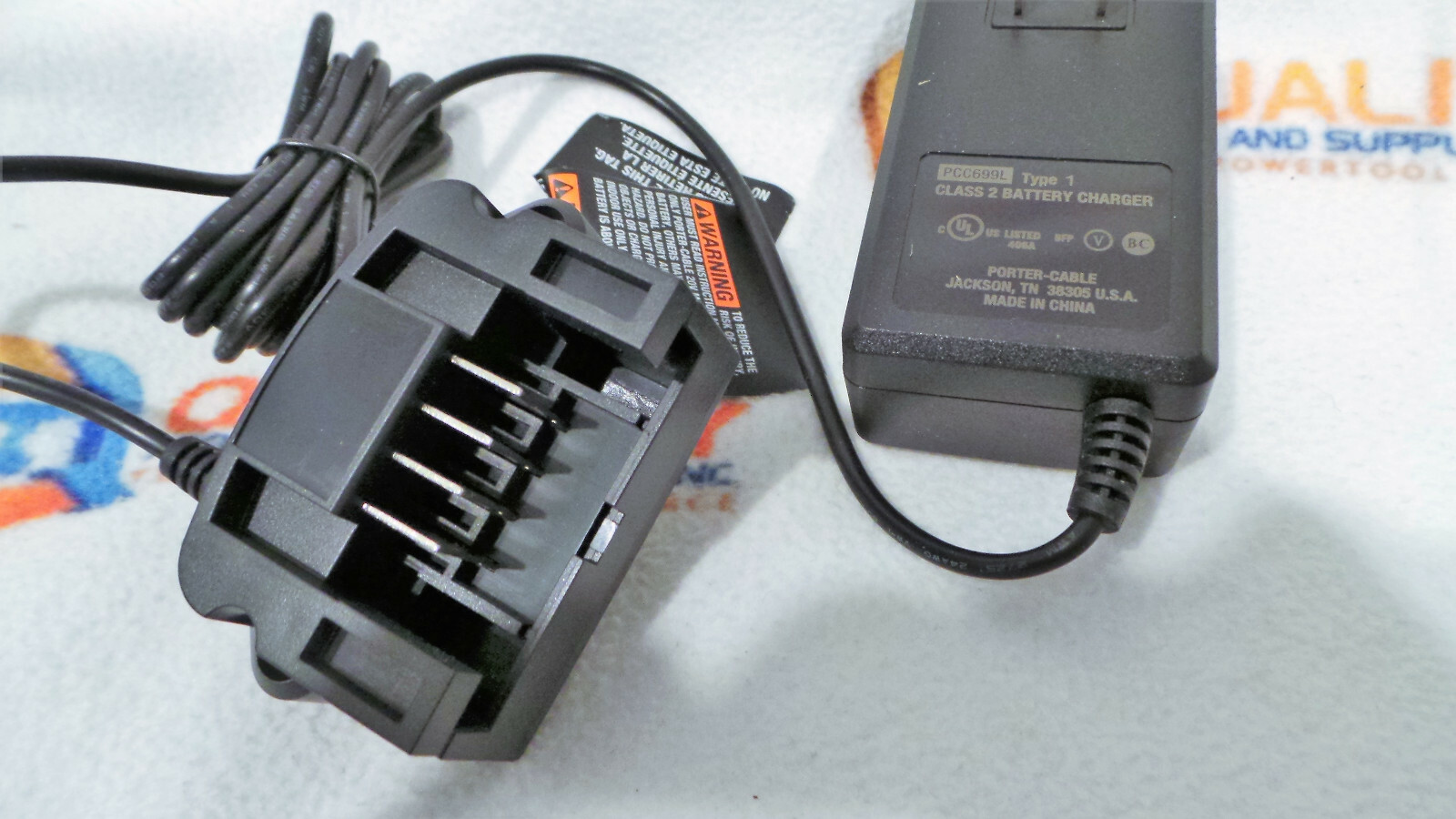 New Porter Cable PCC699L 20V Max Lithium-Ion Battery Charger