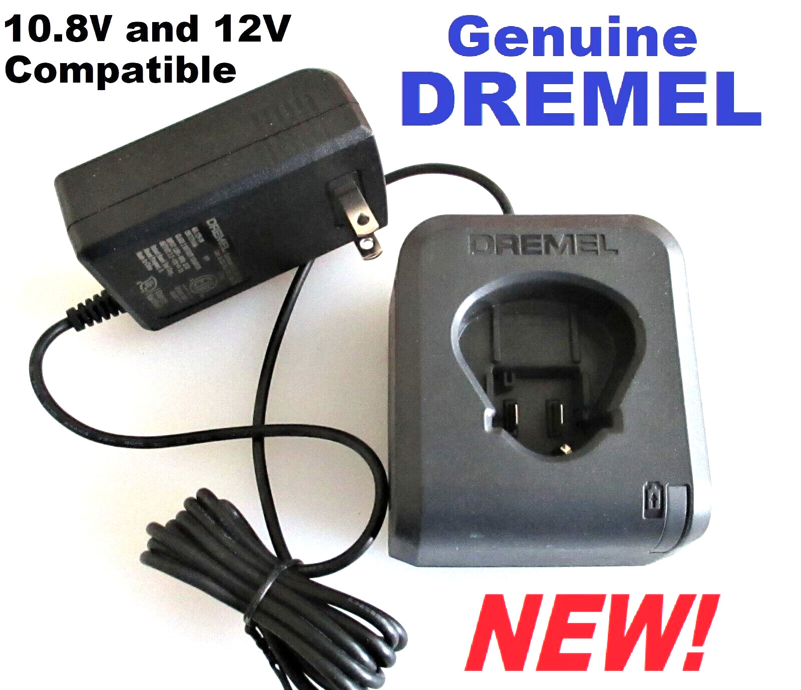 DREMEL GAL12V-20 OEM 7.2V 10.8V 12V Volt Max Lithium Battery Charger NEW IN BOX!